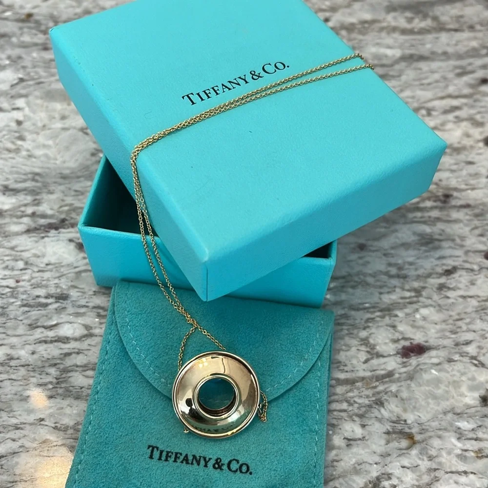 Tiffany & Co Paloma Picasso 18k & Silver Gold Magic Necklace - Picture 11 of 11